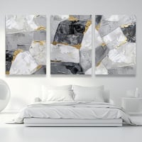 طقم من 3 لوحات بصميم مودرن