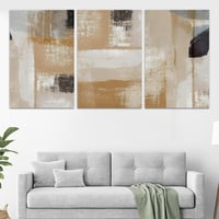 طقم من 3 لوحات بتصميم مودرن