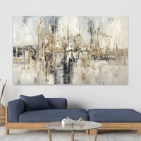 لوحة جدارية تجريدية بتصميم مودرن