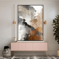 لوحة جدارية فن تجريدي مودرن