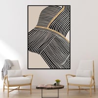 لوحة جدارية فن تجريدي مودرن