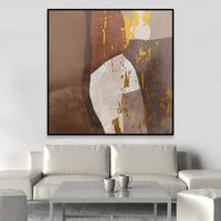 لوحة جدارية فن تجريدي مودرن