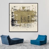 لوحة جدارية فن تجريدي مودرن