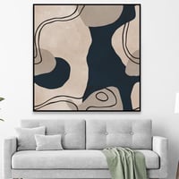 لوحة جدارية فن تجريدي مودرن