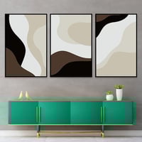 طقم من 3 لوحات بتصميم مودرن