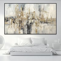 لوحة جدارية تجريدية بتصميم مودرن