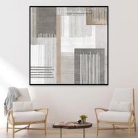 لوحة جدارية فن تجريدي مودرن