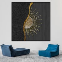 لوحة جدارية فن تجريدي مودرن