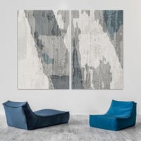 طقم مكون من عدد لوحتين بتصميم مودرن