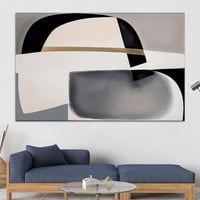 لوحة جدارية تجريدية بتصميم مودرن