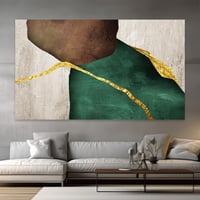 لوحة جدارية تجريدية بتصميم مودرن