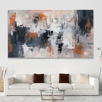 لوحة جدارية تجريدية بتصميم مودرن