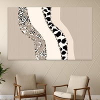 لوحة جدارية تجريدية بتصميم مودرن