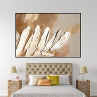 لوحة جدارية تجريدية بتصميم مودرن