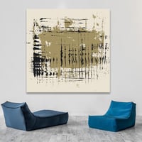 لوحة جدارية فن تجريدي مودرن