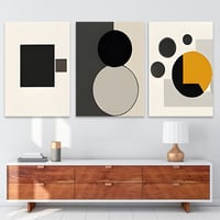 طقم من 3 لوحات بصميم مودرن