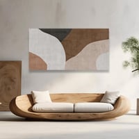 لوحة جدارية تجريدية بتصميم مودرن