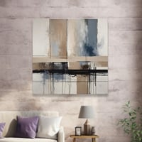 لوحة جدارية فن تجريدي مودرن