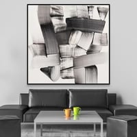 لوحة جدارية فن تجريدي مودرن