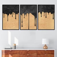 طقم من 3 لوحات بتصميم مودرن