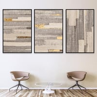 طقم من 3 لوحات بتصميم مودرن