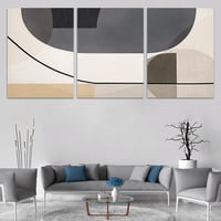 طقم من 3 لوحات بتصميم مودرن