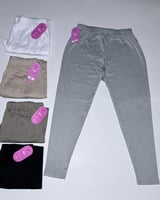 بنطلون نسائي شتوي ساده مطاط داخلي 243