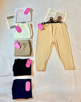 برمودا نسائي سادة قطن مطاط خارجي 239