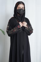 عبايه المها احمر