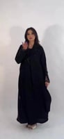 عبايه وئام لون اسود