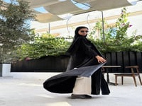 عباية ديسمبر - اسود