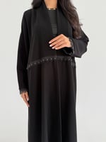 الجوهرة | عباية صيفية كريب إندونيسي بكلفة مع لؤلؤ...