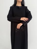 عباية صيفية كريب إندونيسي بتطريز