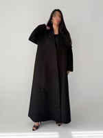 عبايه شتوية جوخ شك دوائر