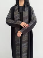 عباية صيفية كريب إندونيسي بتدخيلة حرير ياباني بورد...