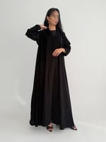 عباية صيفية كريب إندونيسي دبل كلوش