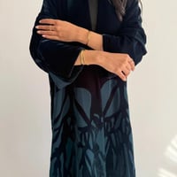 الثراء | بقماش كريب اندونيسي ومخمل وتخريم