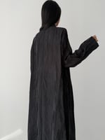 الريم | بقماش حرير ياباني مشجر اسود