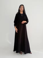 عباية صيفية كريب إندونيسي دبل كلوش