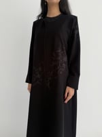 عباية صيفية كريب إندونيسي بتطريز