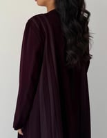 الجوهرة | بقماش الكريب الاندونيسي العنابي قصة الشر...