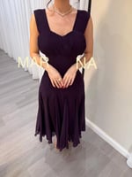 فستان ميس ( فستان ليلكي جورجيت )