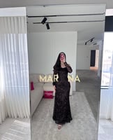 فستان اسيل (شك سهره اكمام منفصله)