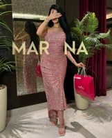 فستان هيام (فستان ترتر ميد أنيق)