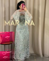 فستان ماجده (فستان تيفاني قطعه لول)