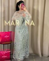 فستان ماجده (فستان تيفاني قطعه لول)