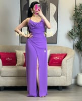 فستان ريما (فستان موف تركي انيق)