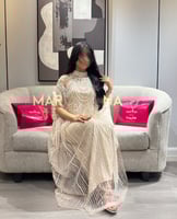 فستان نجوى (فستان قطعتين بطانه باربي وشك سهره راقي...