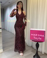 فستان مياده توتي( فستان توتي شك سهره راقيه اكمام م...