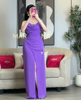 فستان ريما (فستان موف تركي انيق)